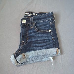 American Eagle | Super Stretch Jean Shorts